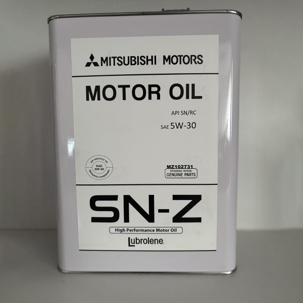Моторное масло Mitsubishi SN-Z/RC/GF-5 Lubrolene 5W-30, 4 л.